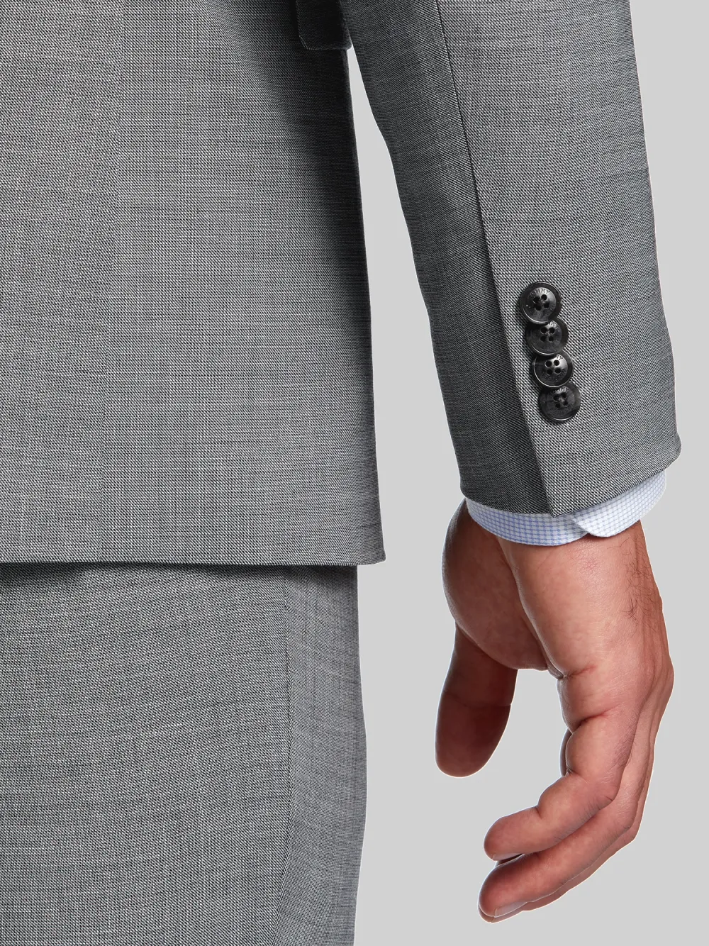 Tommy Hilfiger Modern Fit Wool Blend Suit Jacket