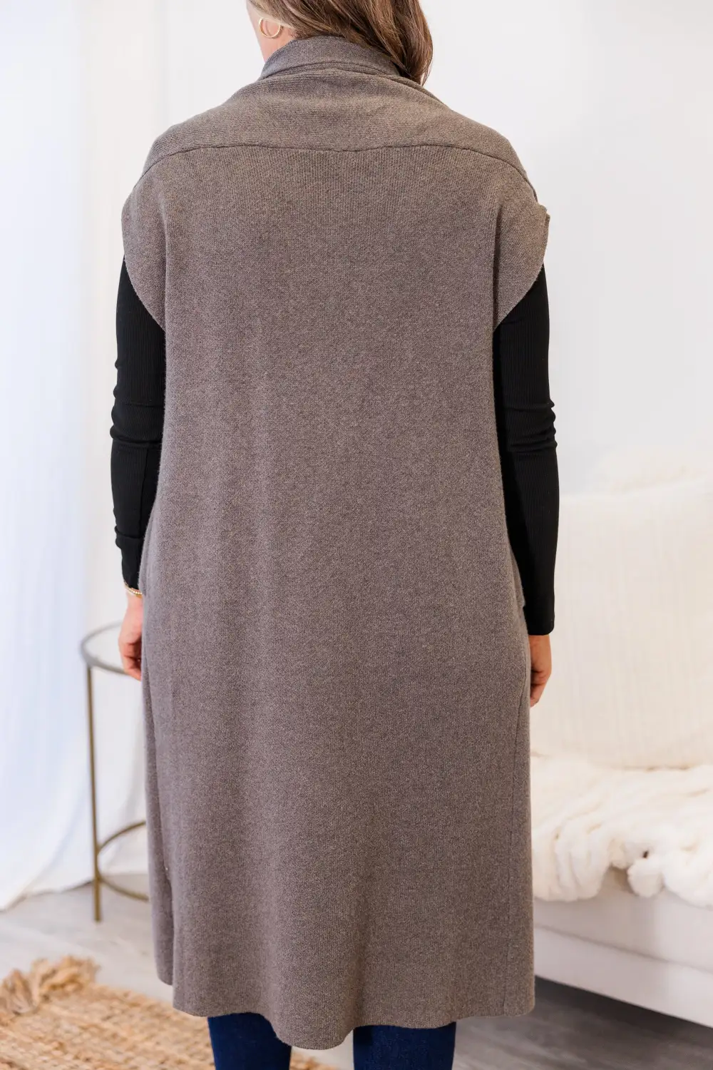 She's So Cute Cardigan, Grey