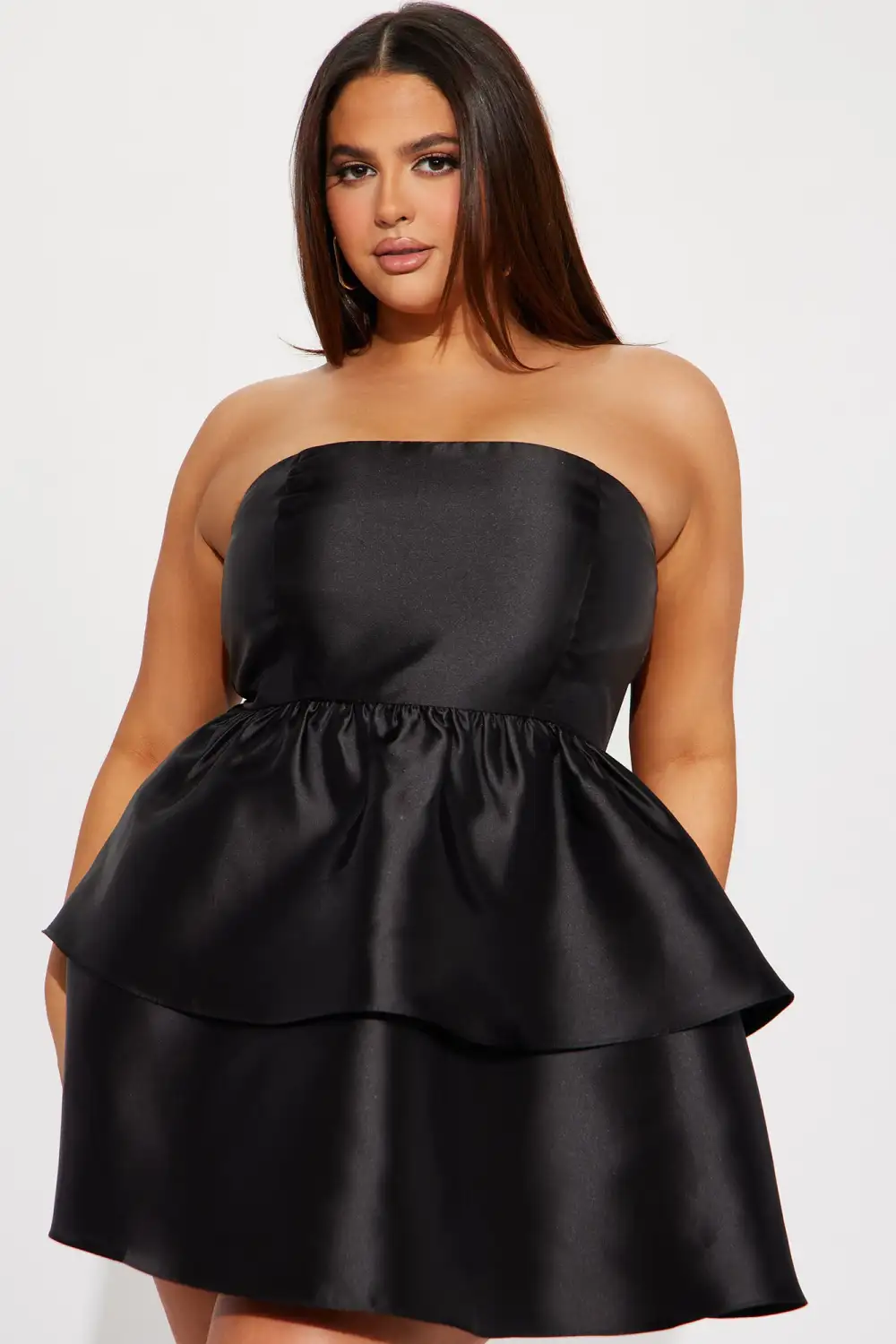 Lily Rose Mini Dress - Black