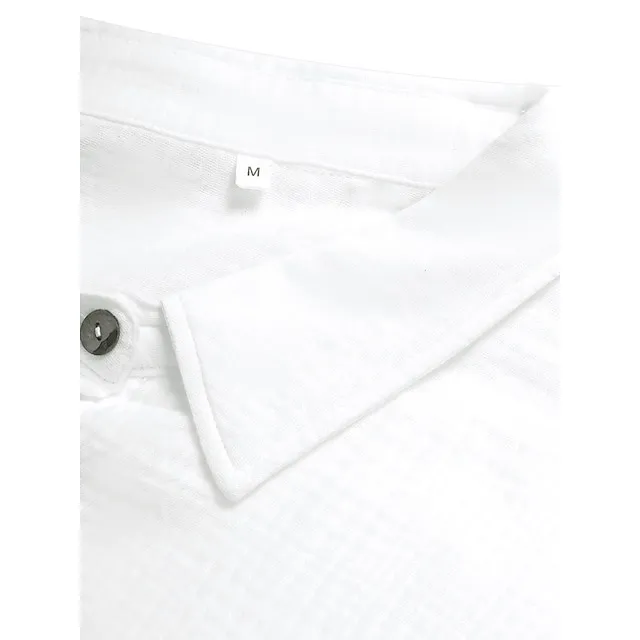 Women's Shirt Dress Casual Dress Mini Dress White Green Long Sleeve Pure Color Button Fall Spring Summer Shirt Collar Basic Daily Fall Dress Loose Fit 2023 M L XL 2XL 3XL