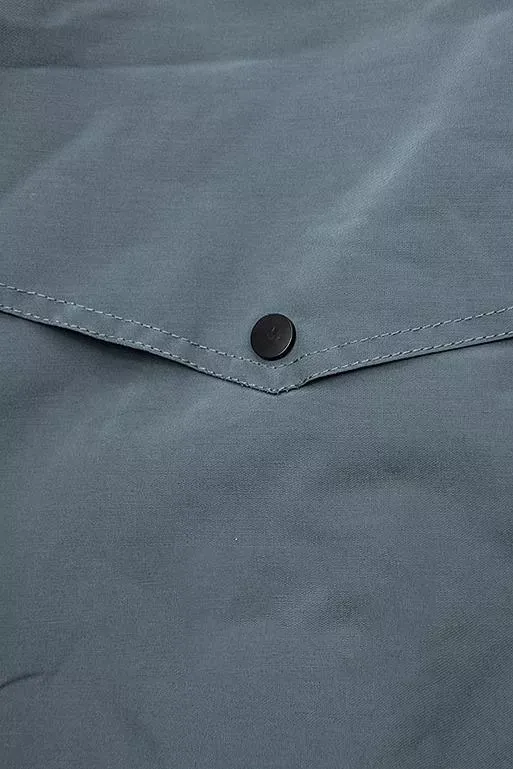 Winter parka, plush lining grey