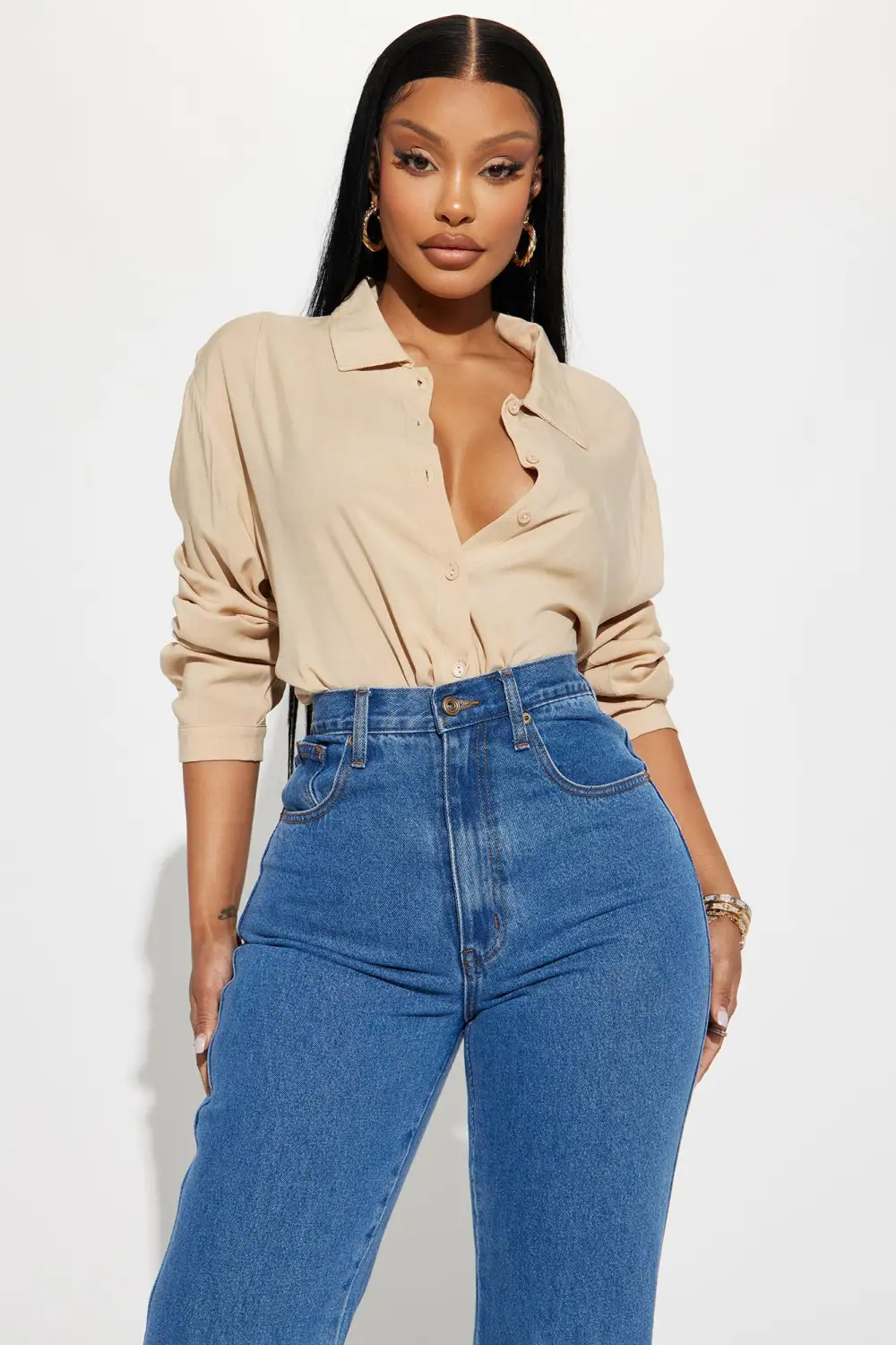 Vivien Shirt - Beige