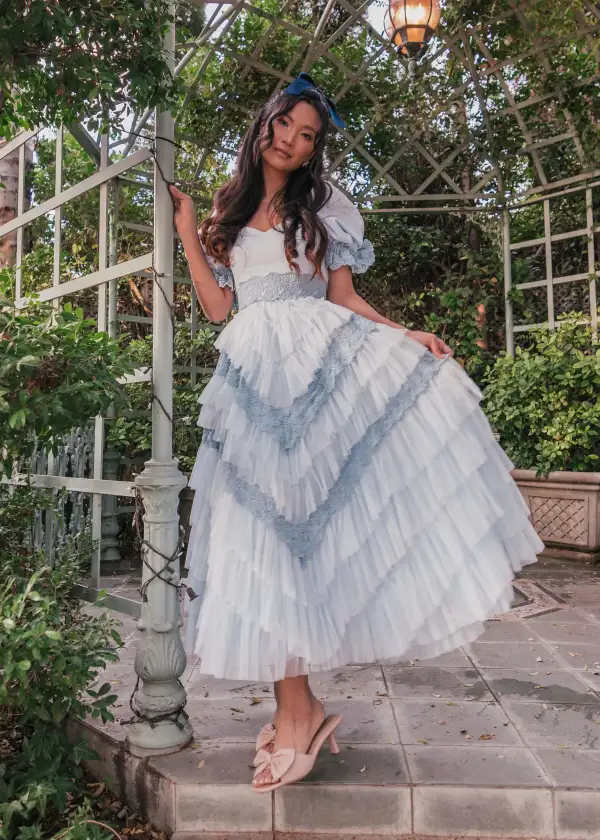 Thumbelina Dress Blue