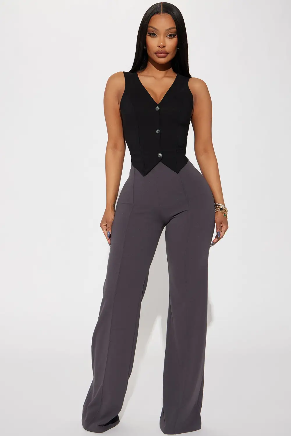 All Around Vest Top - Black