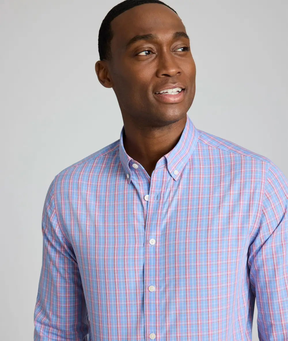 Wrinkle-Free Harrington Shirt