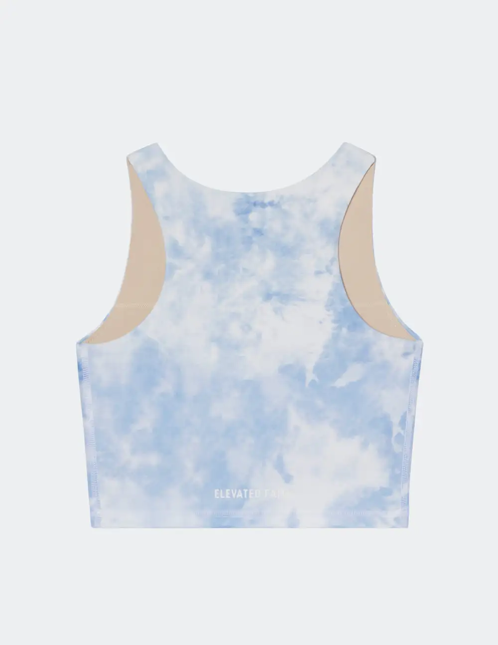 Blue Tie-Dye Bra Tank