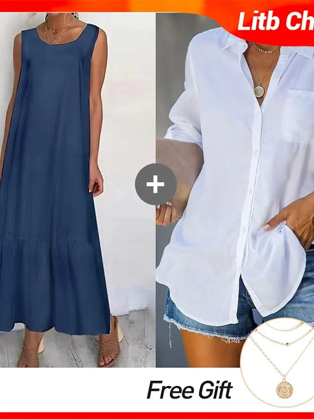 Casual Set — Autumn Dress Shirt