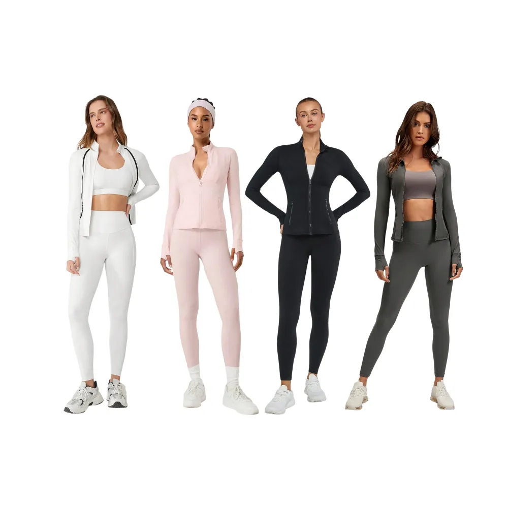 Jacket and Yoga Leggings Daily Set