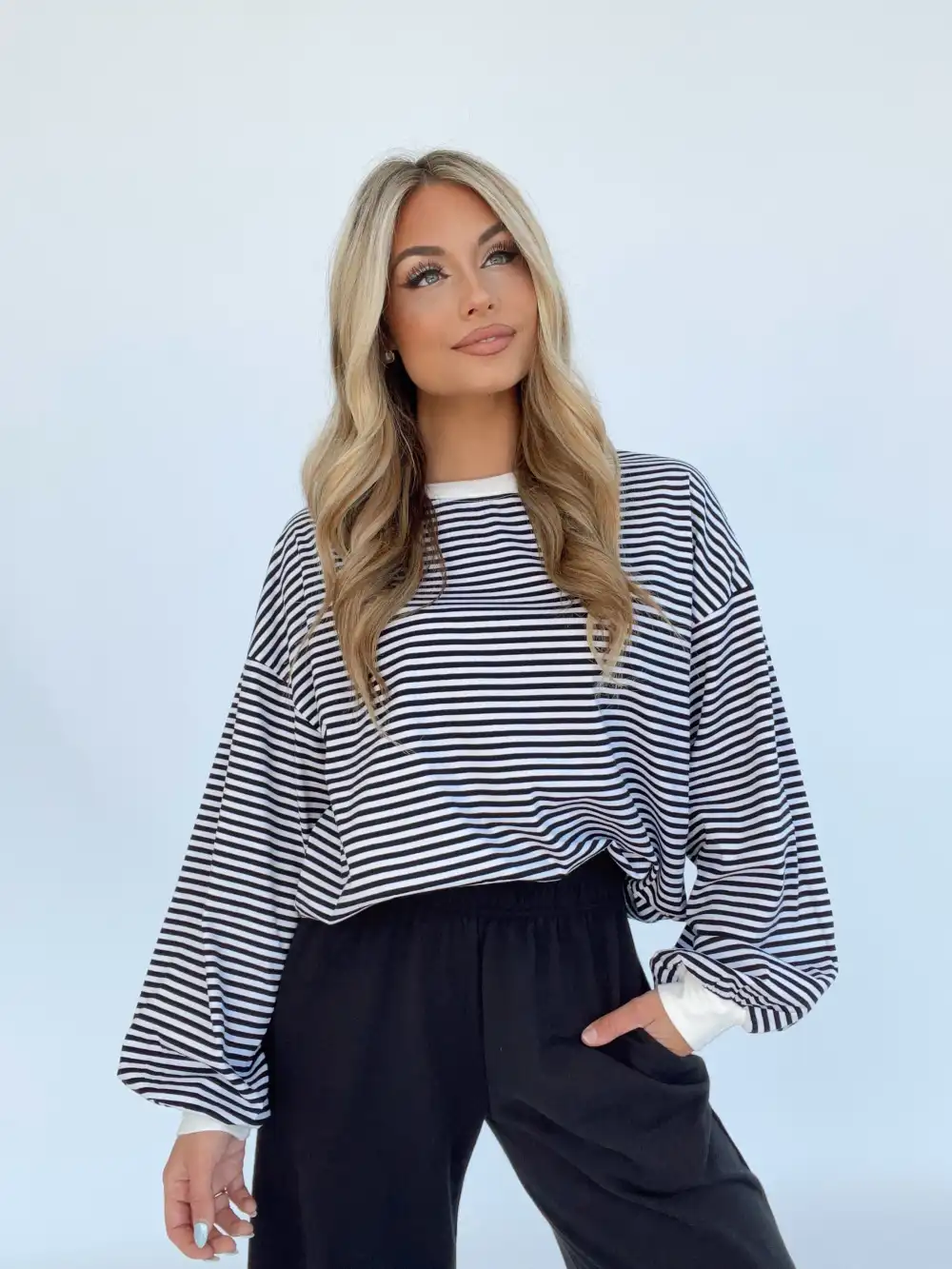 Striped Tunic Top