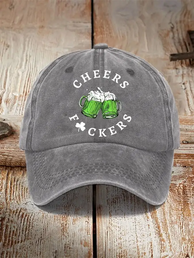 Unisex St. Patrick's Day Funny Cheers Green Beer Hat