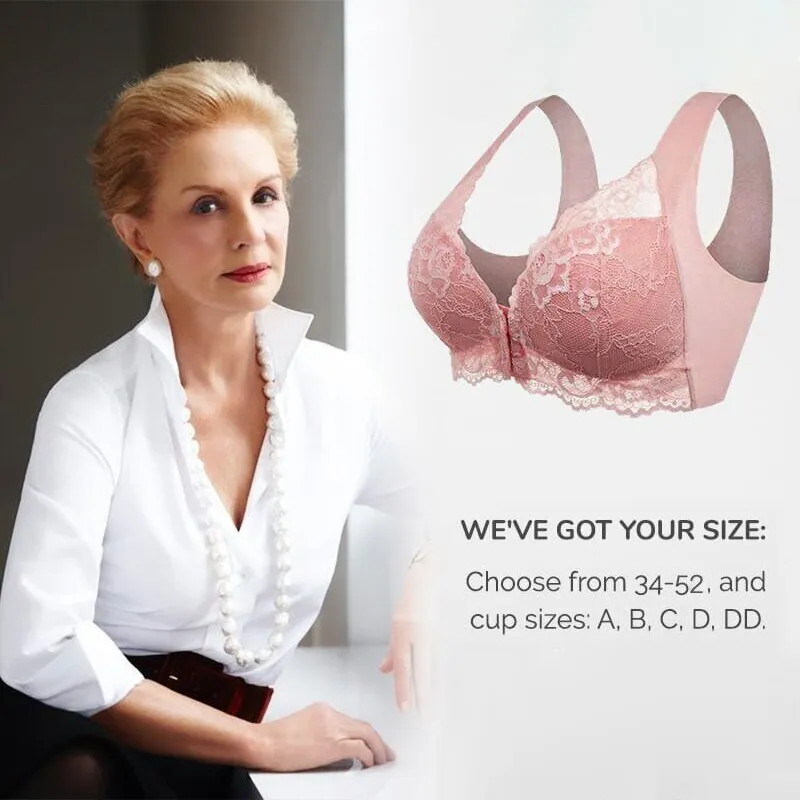 🔥Buy 2 Get 1 Free🔥BRA FOR OLDER WOMEN FRONT CLOSURE 5D SHAPING PUSH UP SEAMLESS NO TRACE BEAUTY BACK SPORTS COMFY BRA