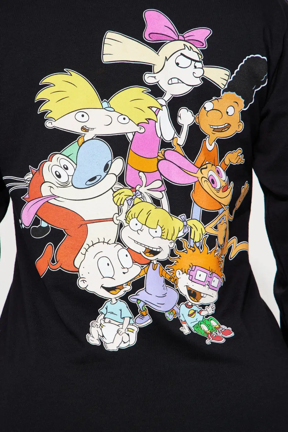 My Childhood Long Sleeve Tee - Black