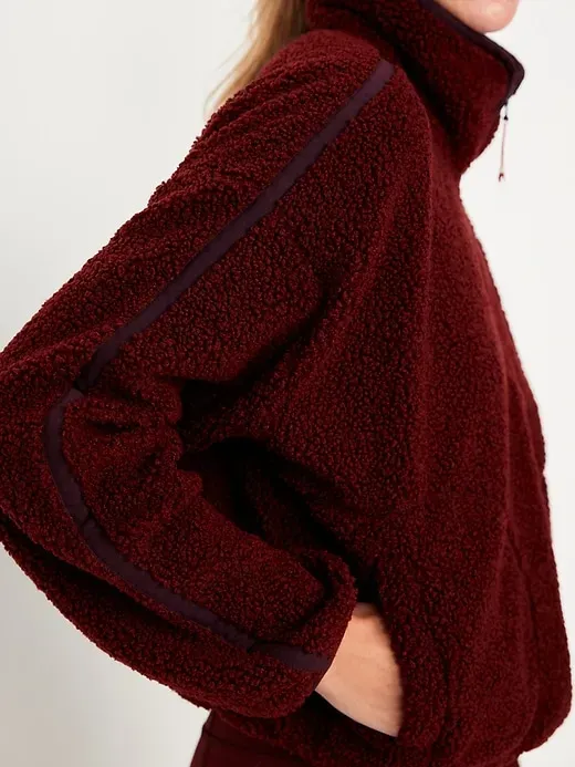 Quarter Zip Turtleneck Pullover