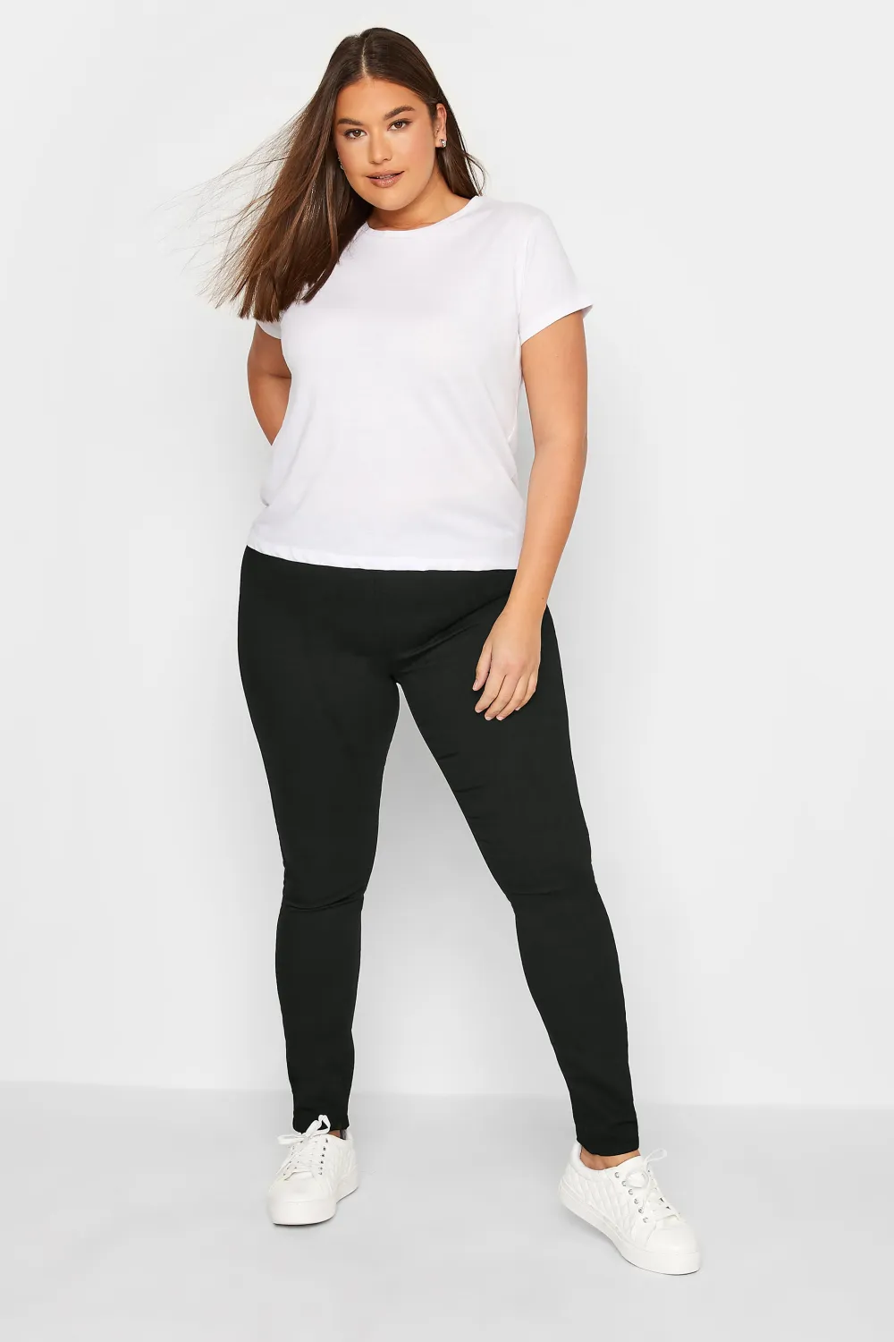 LTS Tall Black Stretch JENNY Jeggings