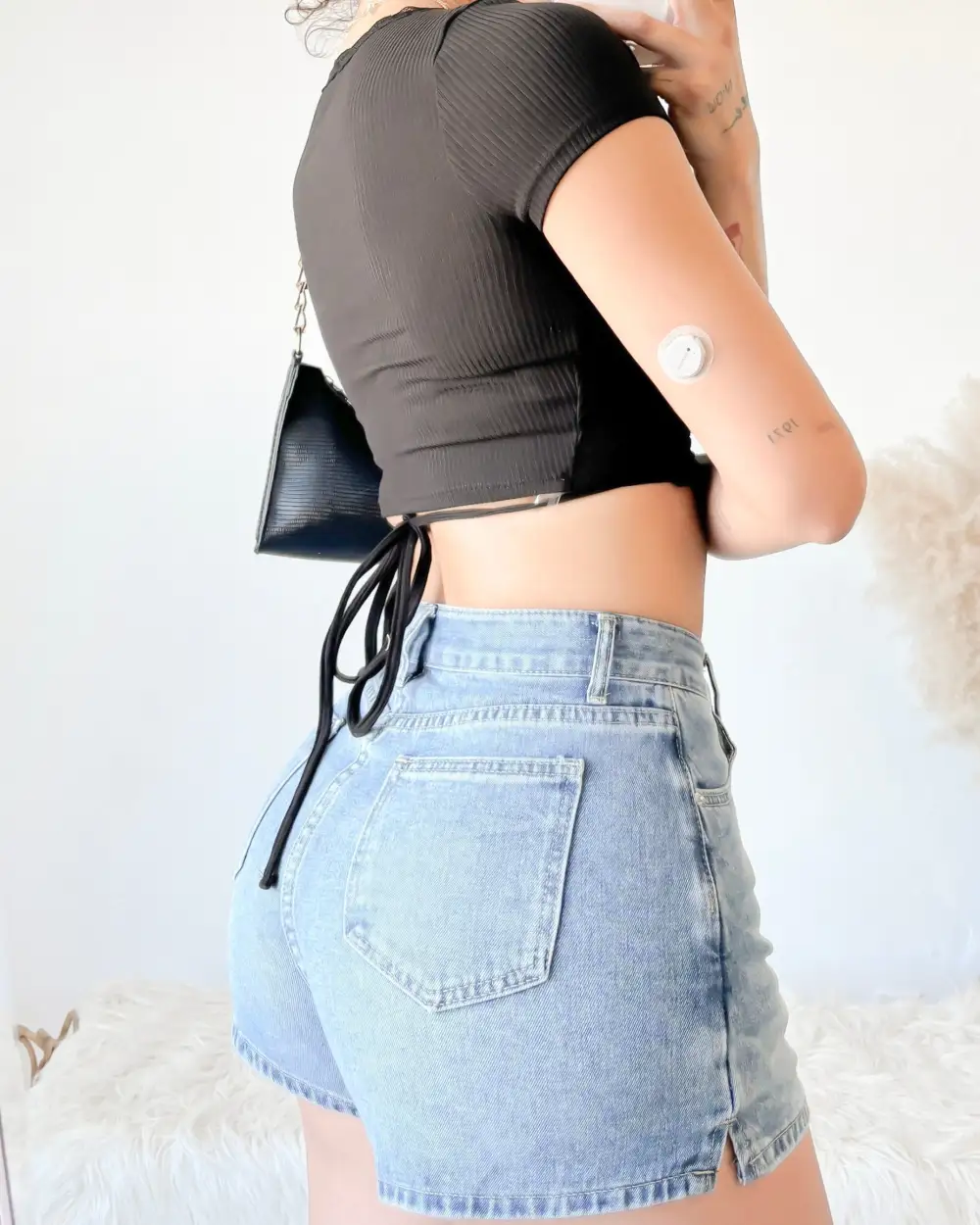 EMERSON DENIM SKORT