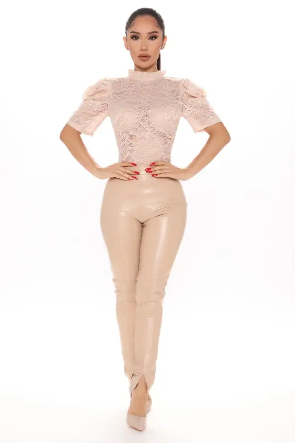 Madison Lace Top - Ivory