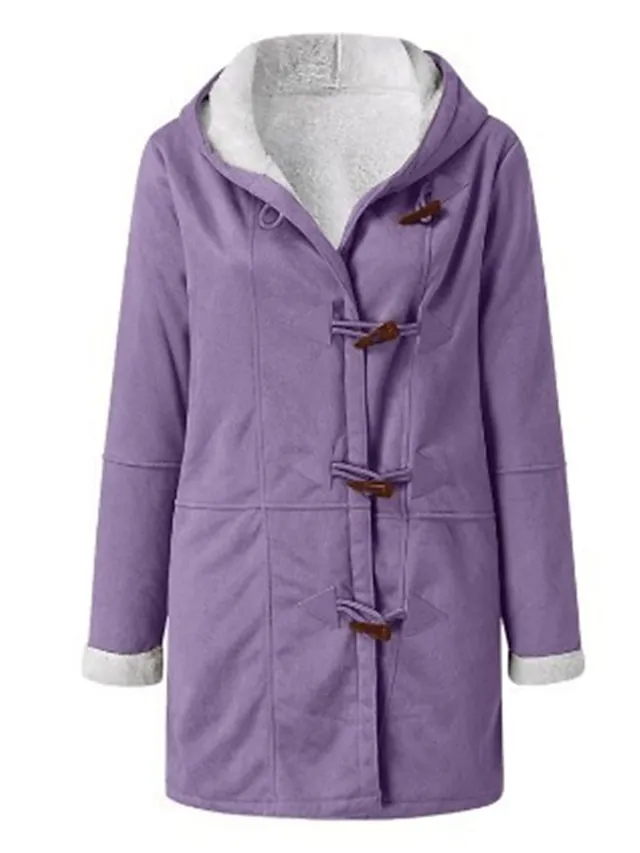 🔥Clearance Sale🔥 - Women's Winter Fleece Hoodie Jacket Suede Fall Sherpa Jacket