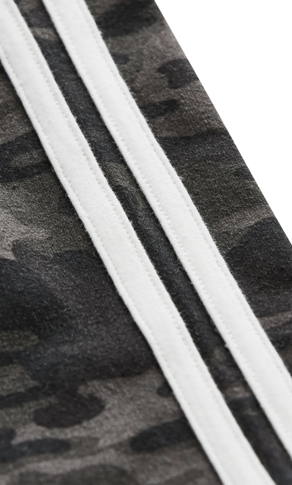 Evans Black 2 Stripe Print Legging