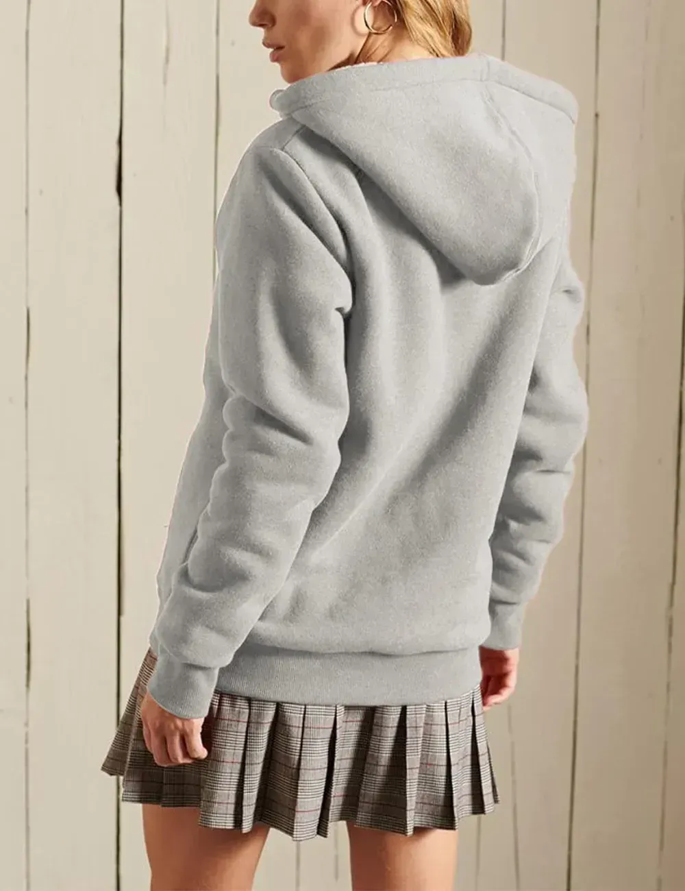 Women's Winter Hoodies Pullover Sherpa Fleece Warm Heavyweight Sweatshirt