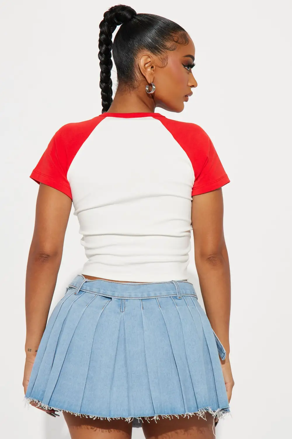 Astro Boy Raglan Top - Red/combo