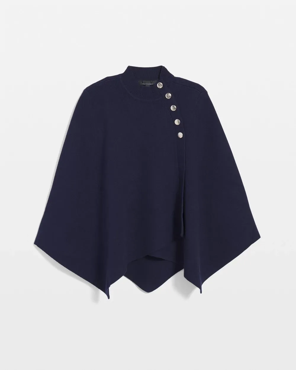 Button Wrap Poncho