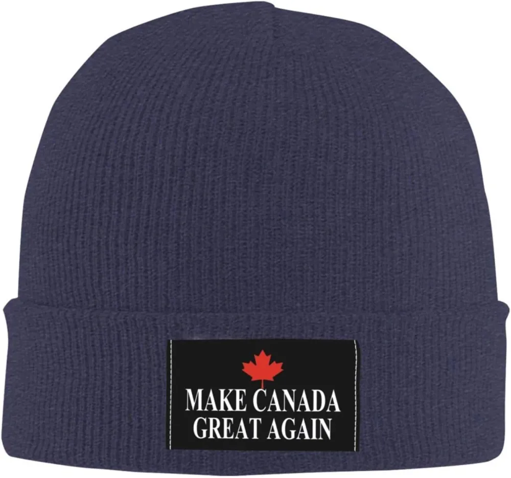 Make Canada Great Again Winter Beanie Knit Hats Unisex Thermal Hat