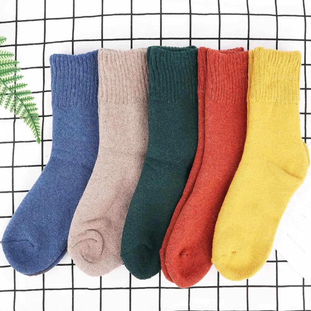 Jeasona Wool Socks for Women Warm Winter Thermal Thick Socks Gifts for Women Mom