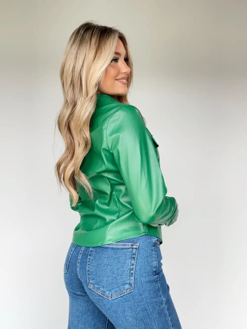 Sleek Button Down Top