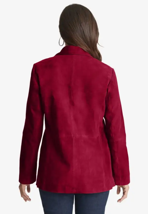 Suede Blazer