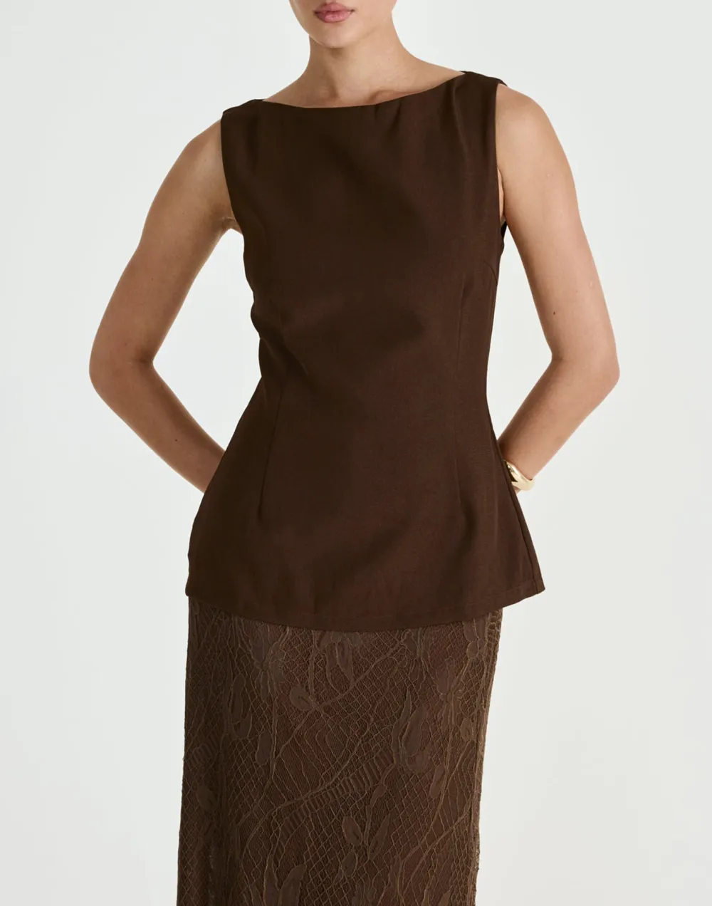 Low Waist Flowing Lace Skirt For Women