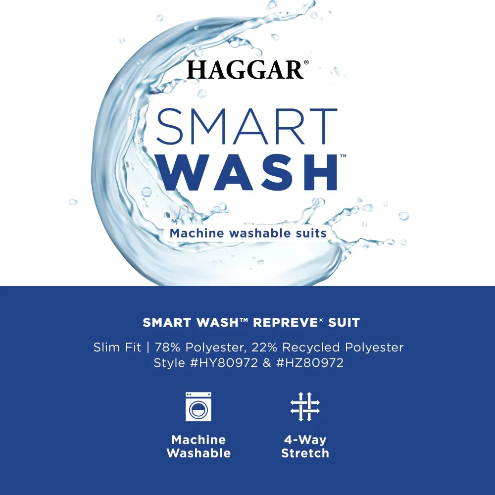 Haggar Smart Wash&reg; Repreve&reg; Slim Fit Suit Jacket