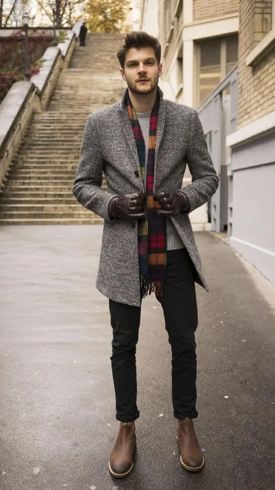 Fashion Comfort Mens Warm Coat Outerwear