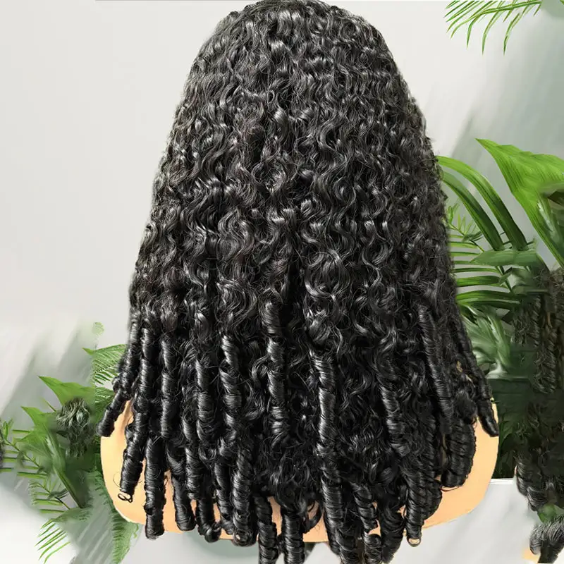 Sterly Burmese Curly Wig 7×6 / 13×6 Undetactable HD Lace Human Hair Wig 180% Density