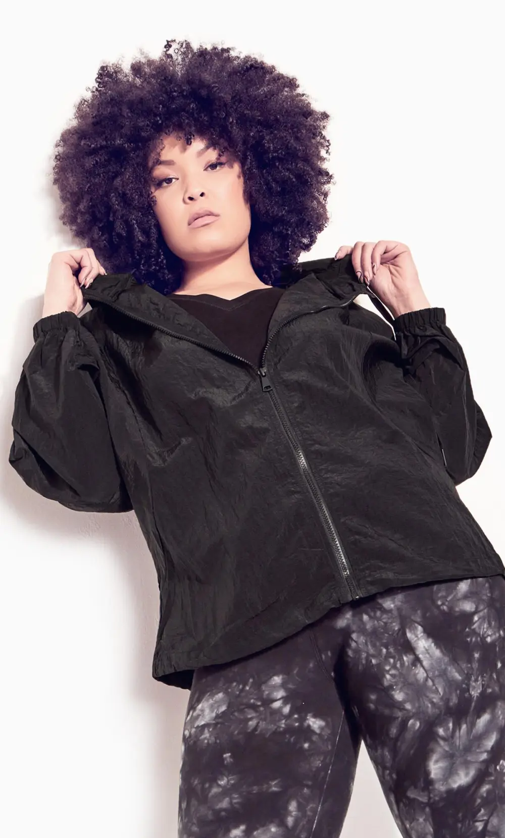 Evans Black Lightweight Active Jacket