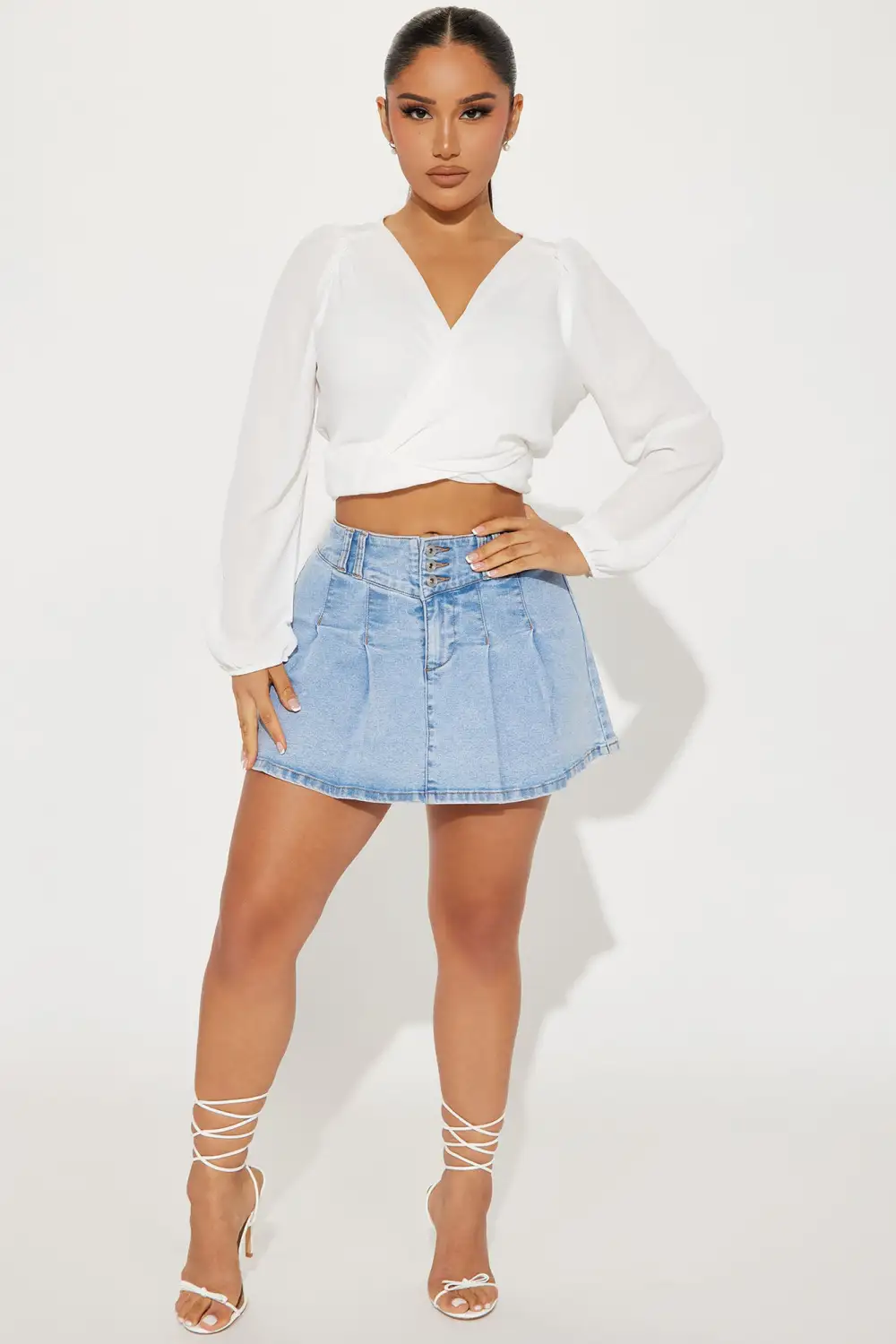 Lydia Blouse Top - Off White