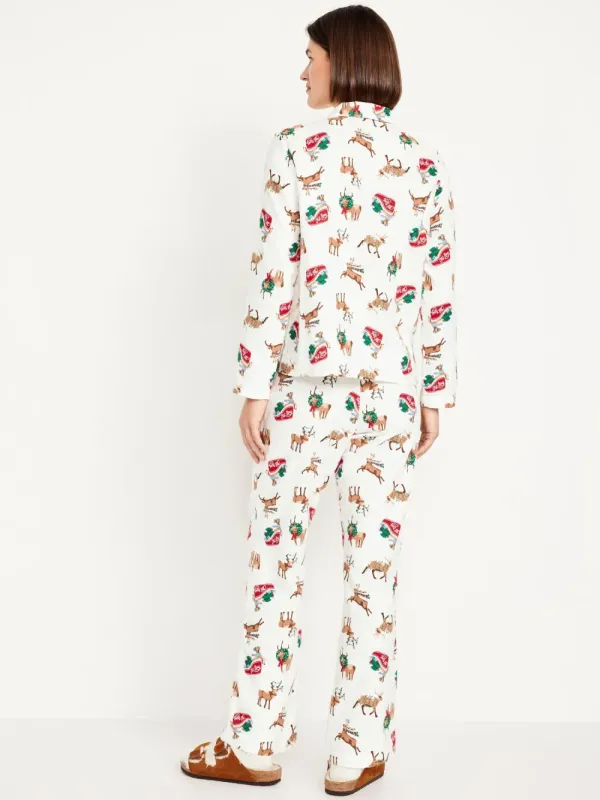 FLANNEL PAJAMA SET