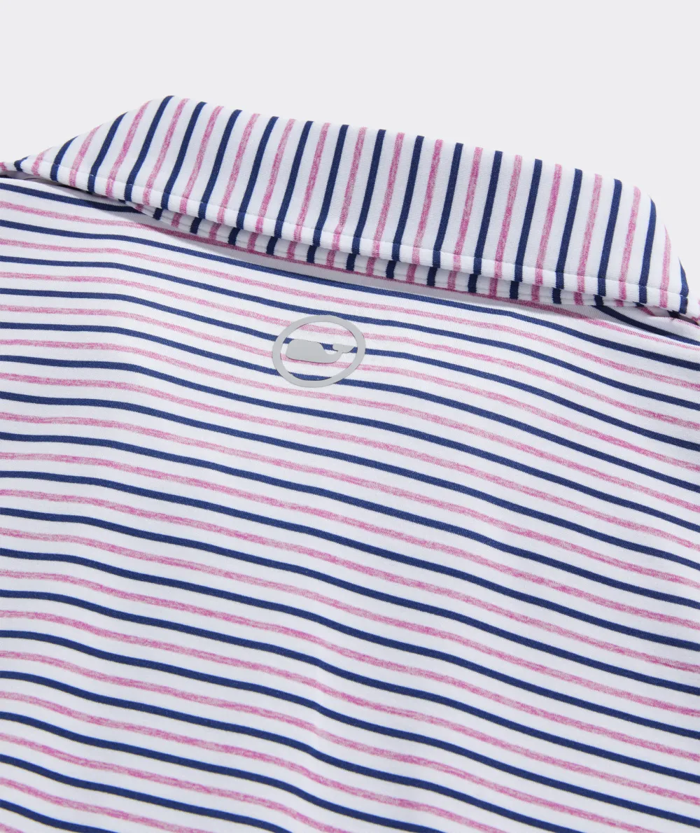 Tri-Color Bradley Stripe Sankaty Polo