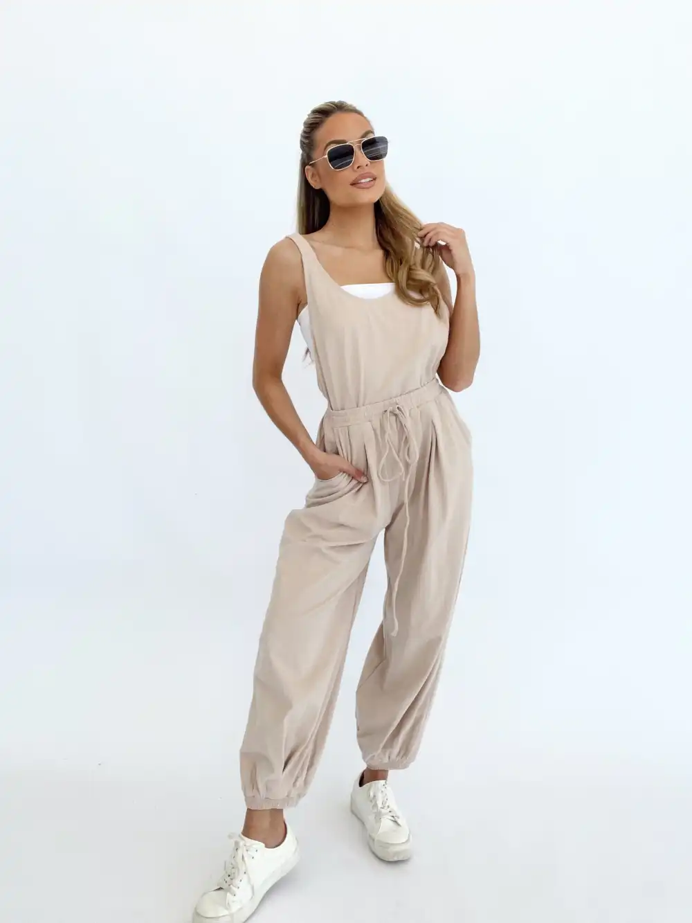 Catching Up Jumpsuit