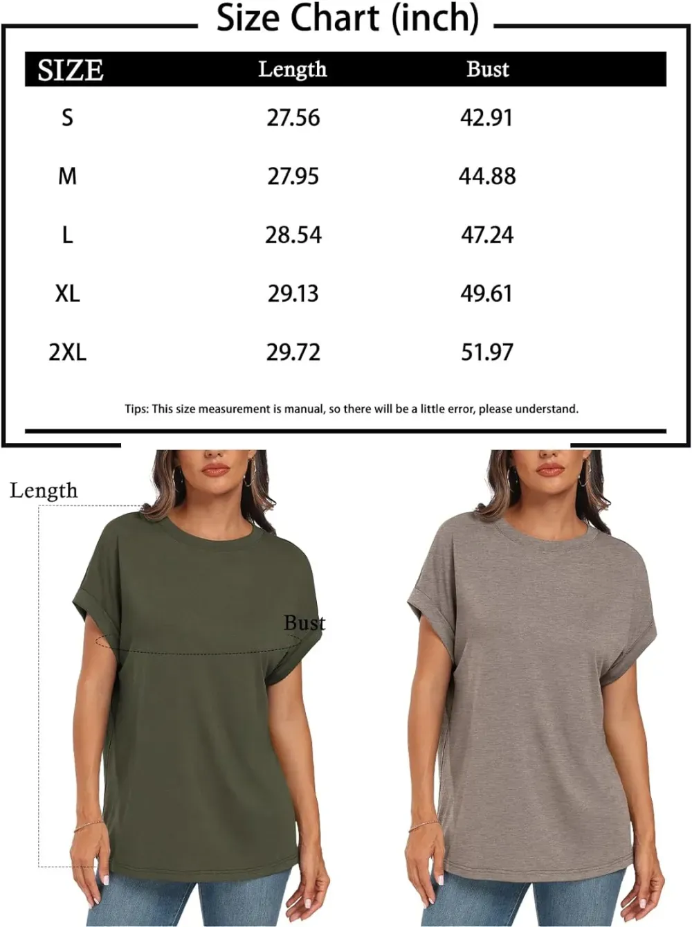 AUTOMET Women Tops Casual Basic T Shirts Loose Fit Crewneck Short Sleeve Summer Outfits
