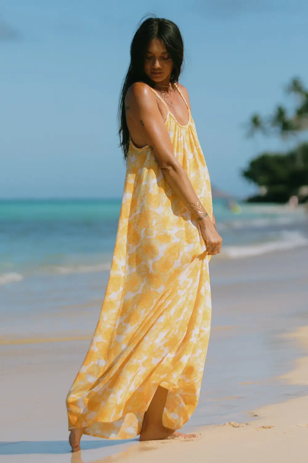 Sorrento Maxi Dress W Braided Straps-Sorrento