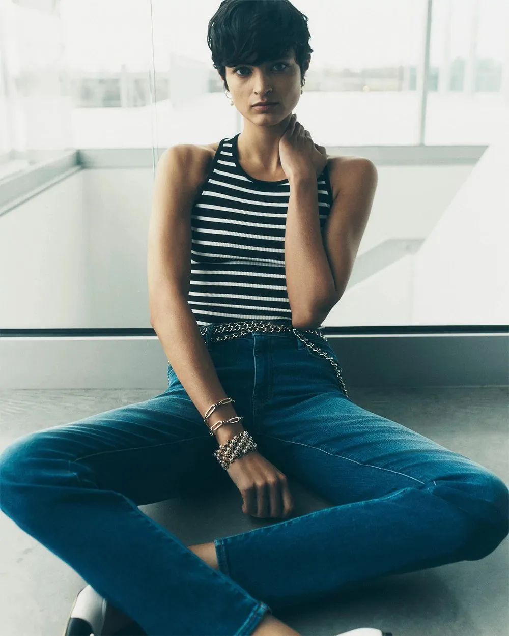 WHBM® FORME Rib Tank