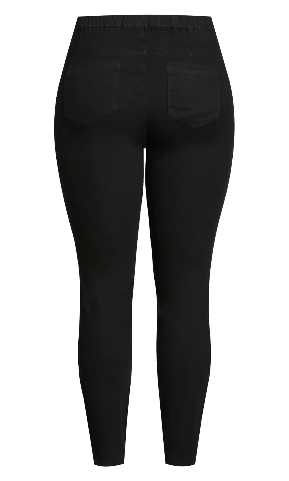 Evans Black Denim Jegging Black