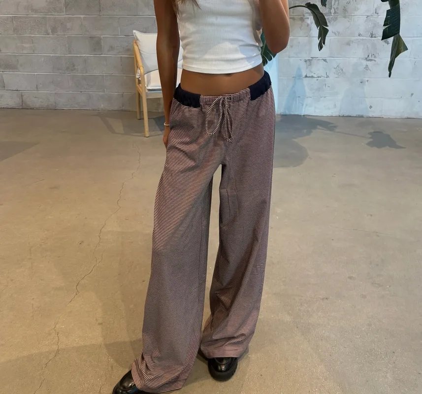 Relaxed Utility Pull-On Pants