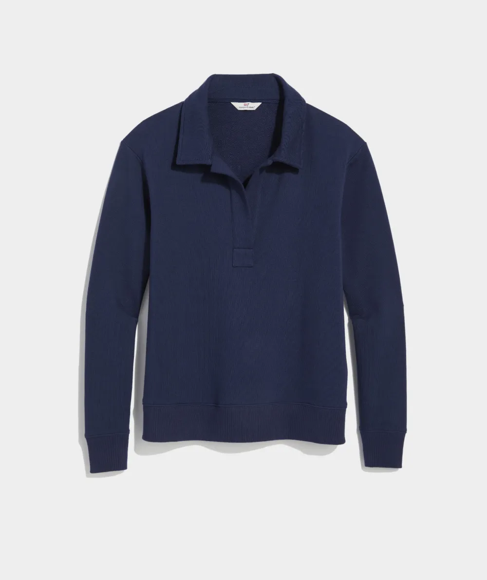 Polo Popover Sweatshirt