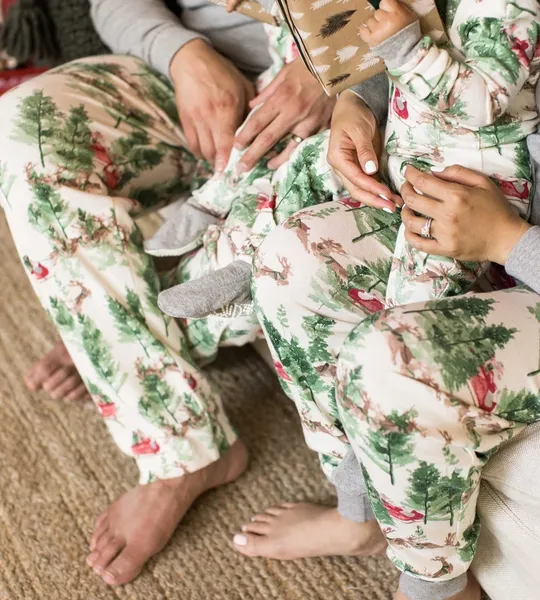 Present Delivery Organic Cotton Matching Family Pajamas