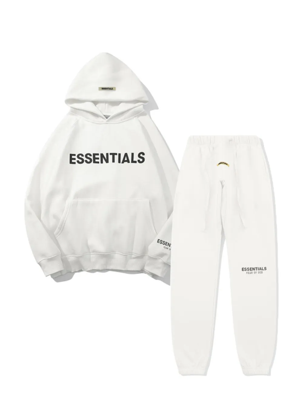 Hoodie & pants Set - White