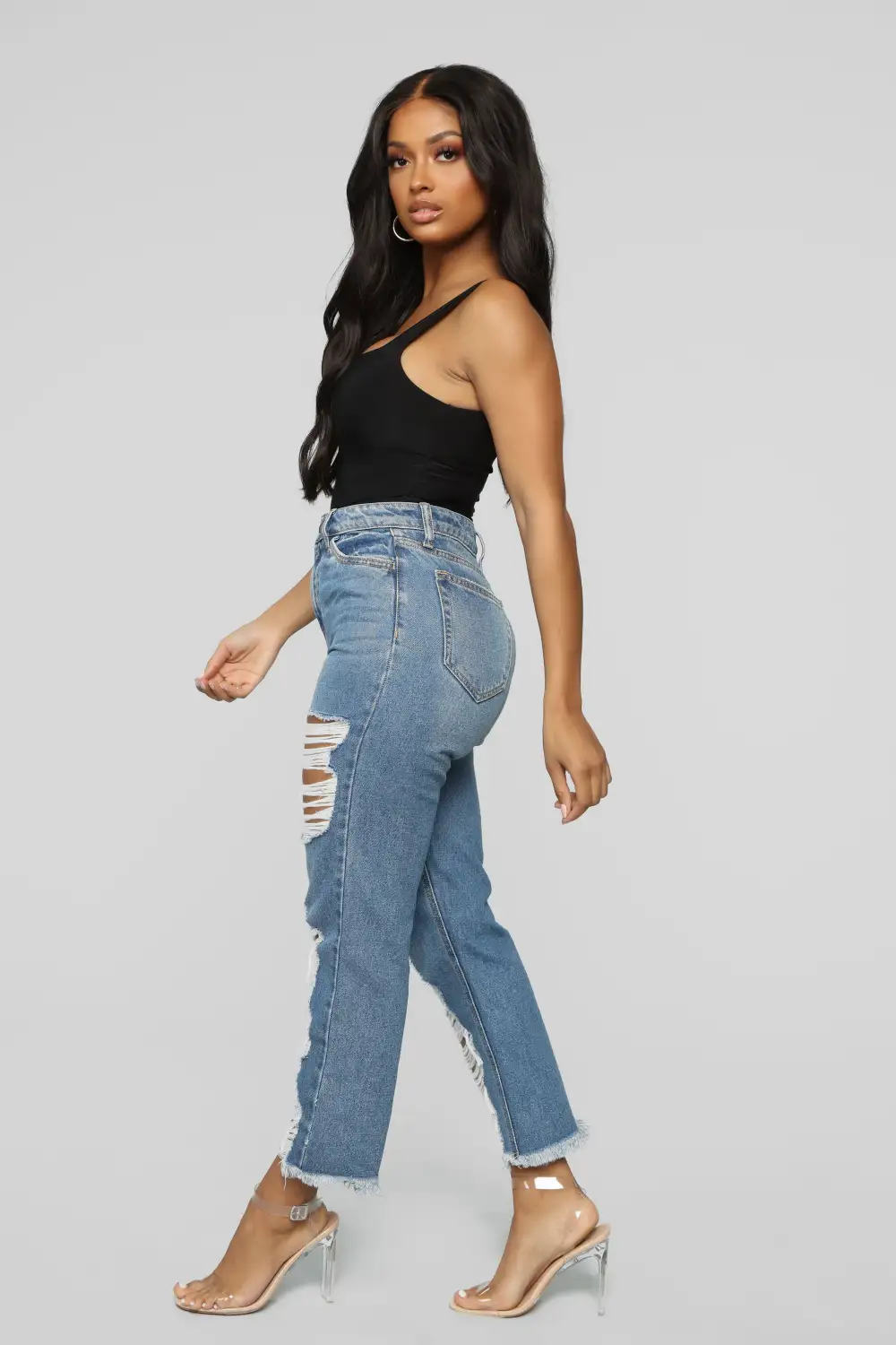 Until The End Bodysuit - Black