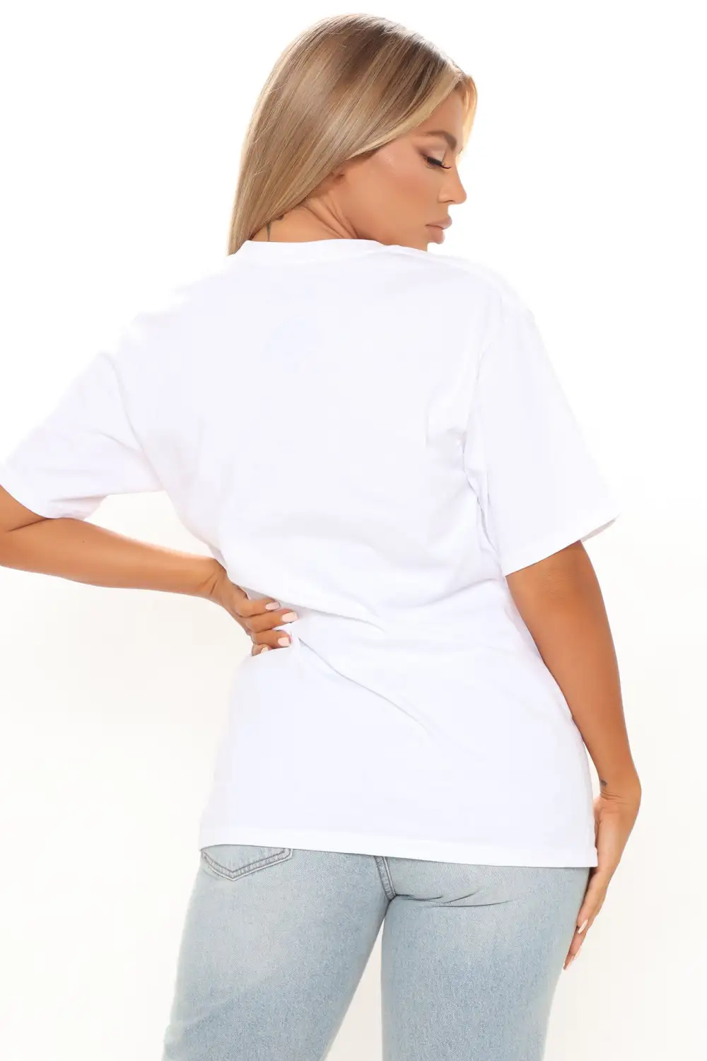 She's The Star Barbie Short Sleeve Top - White