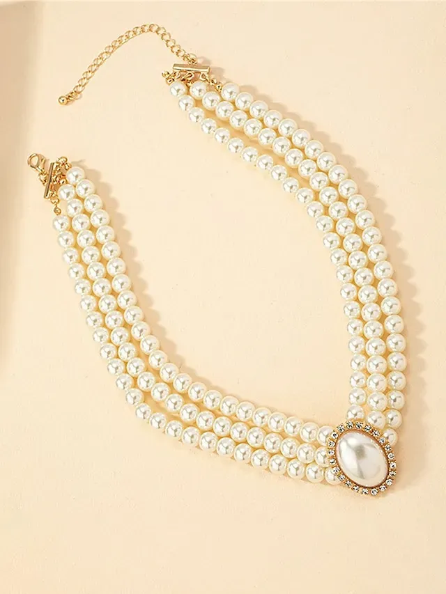 Women's necklace Fashion Wedding Geometry Necklaces