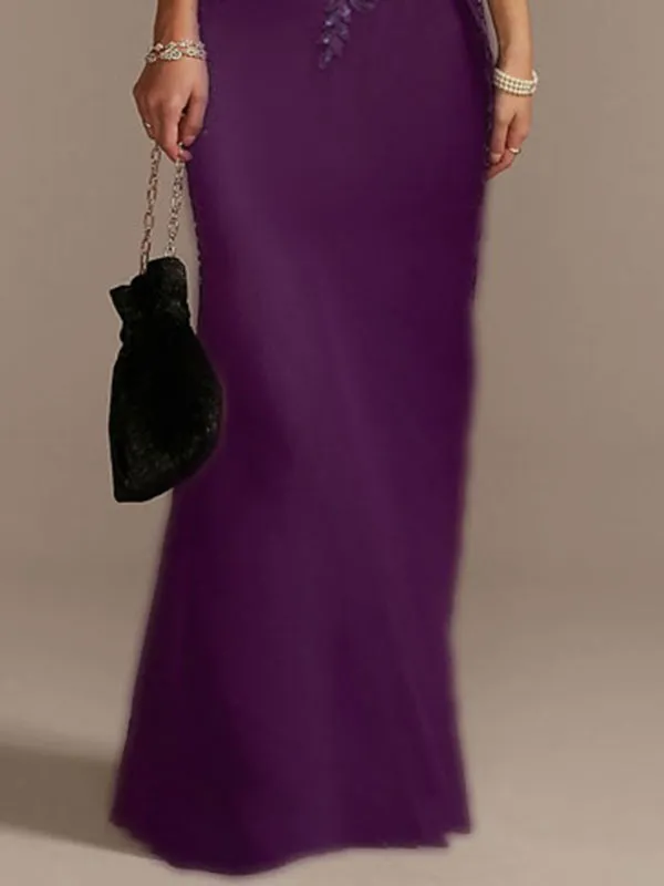 Beaded lace airy party dress for women